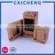 Recycled Brown Kraft Folding Paper Box With Window