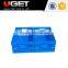 Eco-Friendly Recyclable Stackable Vented Folding Plastic Crate