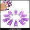 Professional 10pcs Durable Reusable Plastic Nail Art Polish Soak Off Remover Wrap Cleaner Clip Cap Tool