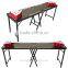 Top popular design 8FT 2 folding beer pong table/customize logo beer pong table