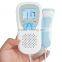CE approved mini Fetal Doppler fetal Heart Baby Sound Monitor 3MHz Probe