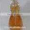 50ml mini clear glass bottle cooking oil/water with flip top