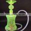 wholesale al fakher tobacco art shisha glass hookah with LED