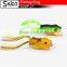 SGWF-21 artifical floating soft plastic frogs, top water, VMC hook, 400mm/6g