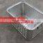 Hospital disinfection basket of aluminum alloy. steriliztion container