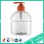 PET Hotel mist sprayer Hand Wash Liquid Soap Pump Bottle 500ml