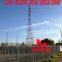 Megatro 132kv double circuit lattice tower
