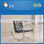 Modern Stainless Steel Lounge leather Antique Rocking Chair
