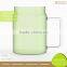 Decorative Hand Made Cheap Glass Mason Jar with Handle