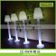2017 New bright floor standing lamp/led PE plastic floorlamp with rechargeable