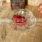 Hot Selling Round Gold Crystal Sugar Bulk Glass Bowl