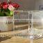 Various colored tall glass bottle vase