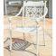 living room heavy-duty aluminum dining round table and chair set furniture