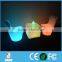 Led Dinner chair for restaurant Lighting table and seats