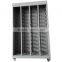 Customized Metal Lockable Medicine Cabinet on Wheels for Sale