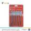 6pcs from size 10mm to 25mm wood carving chisel flat bit set