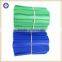 plastic double wire twist tie/clip band used for bread bags closing