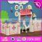 New style castle toy wooden kids indoor playhouse W08C182