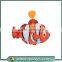 New product intereating inflatable wind up boat with pump of the boy toys