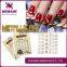 2016 nail art supplies girl top designs sticker metalic nail decals