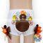 Coffee Baby Diaper Cover With Turkey Knitted Cotton Baby Bloomers Thanksgiving Day baby turkey diapers