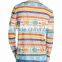 Men Fancy Sweater Blue Santa Claus Pattern Christmas Sweater Unisex