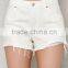 white wash and edgy destruction/women shorts/board shorts/blank board shorts wholesale