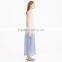 Maxidress xxl women sleepwear in metallic stripe
