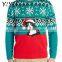 Custom Men's Fairisle Kitty Ugly Christmas Sweater