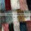 High imitation multi-color raccoon hair imitation artificial fur fur collar fur fabric