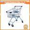 factory direct sales high quality european 120L shopping trolley with seat