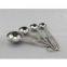 Stainless steel Quantity spoon graduate,4pcs stainless steel spoon