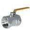 1 Piece/ 2 Pieces Body Threaded Ends Ball Valve