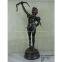Small Cast Bronze Little Boy Sculpture