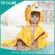Top quality custom diy personalized bathrobes kids with animal hood