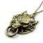 3.9*4.9CM Bronze Color Final Fantasy Dragon Anime Choker Alloy Necklace 10pcs/set