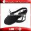 Black Canvas Split Sole Ballet Dance Shoes for kids and adult
