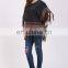 Fashion European Retro Style Loose Pullover Knitting Sweater For Women