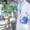New Arrival Long Sleeve Chiffon Summer Long Islamic Dresses Muslim Abaya Floral Printing Muslim Dress