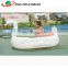 Children Park Inflatable Electric Bumper Boat / Water Park Equipment white duck bumper boat