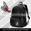 PU leisure backpack LED school bag flash backpack led for teenager