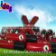 Hot selling Inflatable Paintball Field, 29 Pieces Red Paintball Bunkers arena