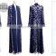 2016 new fashion lace Muslim Cardigan designs Women Lace Kimono Fashion new ladies long sleeve blouses Lace maxi blouse