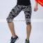 New Black and Blue Leopard Printing Spandex Men's Body Shaper Slimming Pants