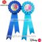 Factory direct selling happy brithday party award ribbon rosette/ ribbon badge