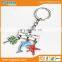 2016 New Design Metal Custom Greece Promotional Keychain Charms