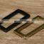 Online Shopping Hot Selling Shiny Gold Color Metal Triangle Buckle For Handbags