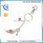 fashion keychain/key ring /silicone hang decoration with very cute model
