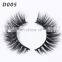 D005 free samples New 2018 luxury mink fur eyelashes/false eyelashes