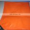 orange insulated waterproof PE tarpaulin used for truck covering